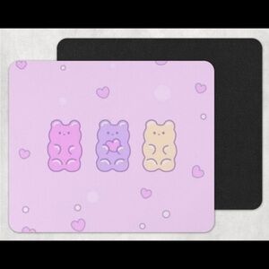 Pink Gummy Bear Mouse Pad